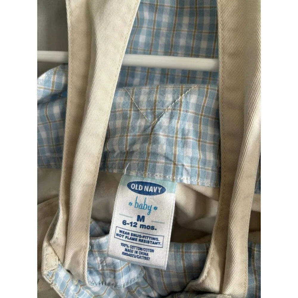 2002 old navy baby boys overalls